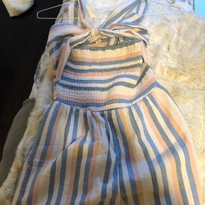 American eagle striped romper